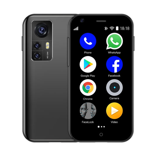 SOYES D18, 1GB+8GB, 2.5 inch MTK6580 Quad Core up to 1.3GHz, Bluetooth, WiFi, FM, Network: 3G, Dual SIM(Black) - SOYES by SOYES | Online Shopping South Africa | PMC Jewellery