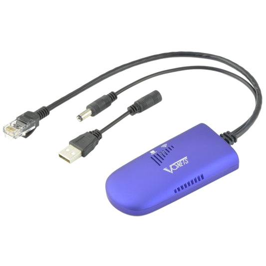 VONETS VAP11G-300 Mini WiFi 300Mbps Bridge WiFi Repeater, Best Partner of IP Device / IP Camera / IP Printer / XBOX / PS3 / IPTV / Skybox(Blue) - Network Hardware by VONETS | Online Shopping South Africa | PMC Jewellery