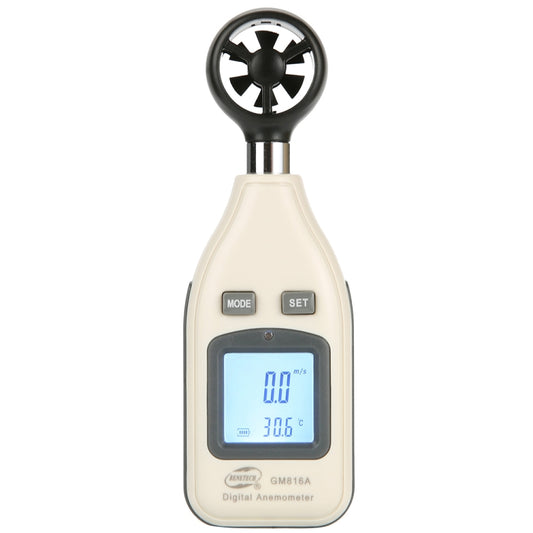 BENETECH Digital Electronic Anemometer (GM816A)(White) - Tachometers & Anemometer by BENETECH | Online Shopping South Africa | PMC Jewellery