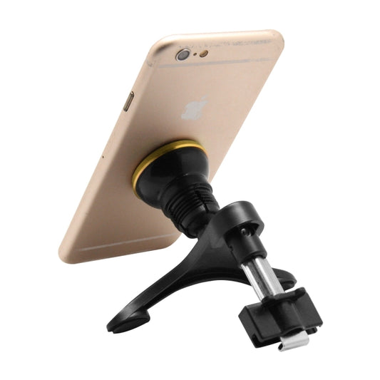 Rotatable Universal Car Air Vent Magnetic Phone Holder Stand Mount , For iPhone, Galaxy, Huawei, Xiaomi, Lenovo, Sony, LG, HTC and Other Smartphones(Gold) - Car Holders by Young Player | Online Shopping South Africa | PMC Jewellery