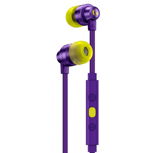 Logitech G333 In-ear Gaming Wired Earphone with Microphone, Standard Version(Purple) - In Ear Wired Earphone by Logitech | Online Shopping South Africa | PMC Jewellery