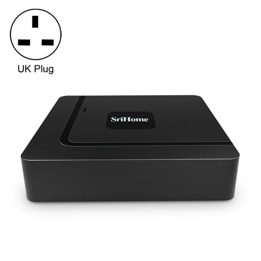SriHome NVS003 4K Ultra HD 16 Channel Network Video Recorder, UK Plug - Digital Video Recorder by SriHome | Online Shopping South Africa | PMC Jewellery