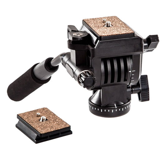 YUNTENG YT-950 Heavy Duty Tripod Action Fluid Drag Head with Quick Mount Plate - Tripod Heads by PMC Jewellery | Online Shopping South Africa | PMC Jewellery