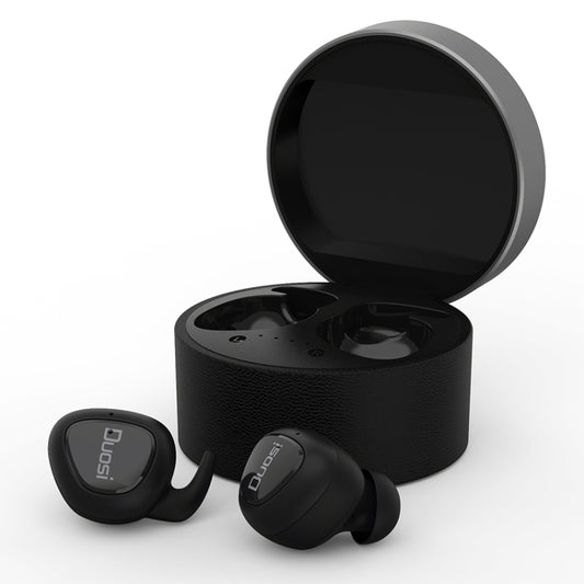 Duosi DY-18 TWS Stereo Bluetooth 5.0 Earphone with 450mAh Charging Box (Black) - TWS Earphone by Duosi | Online Shopping South Africa | PMC Jewellery