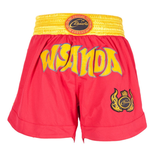 ZhuoAo Muay Thai/Boxing/Sanshou/Fighting Shorts for Men and Women, Size:L(Quick Dry Sanda Red) - Sportswear by ZhuoAo | Online Shopping South Africa | PMC Jewellery