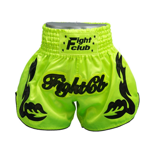 ZhuoAo Muay Thai/Boxing/Sanshou/Fighting Shorts for Men and Women, Size:L(Green Cool) - Sportswear by ZhuoAo | Online Shopping South Africa | PMC Jewellery