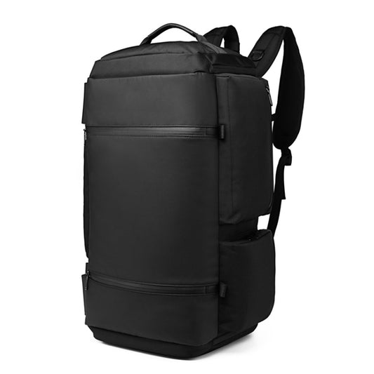 Ozuko 9326 Men Outdoor Multifunctional Anti-theft Backpack Sports Waterproof Travel Shoulders Bag with External USB Charging Port(Black) - Backpacks by Ozuko | Online Shopping South Africa | PMC Jewellery