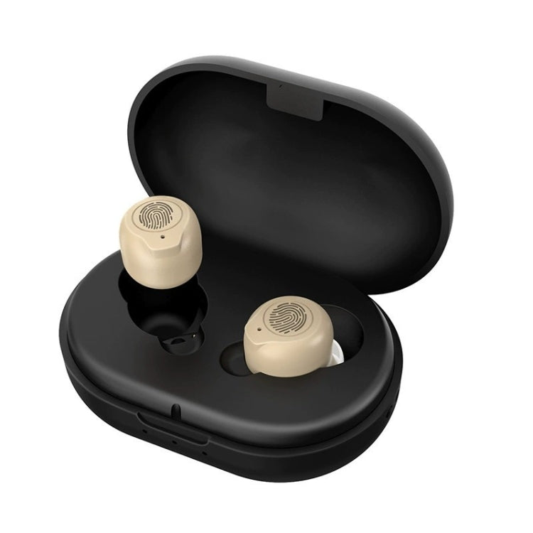 GM-305 Binaural Magnetic Rechargeable Hearing Aid Wireless Elderly Voice Amplifier (Flesh + Black) - Hearing Aids by PMC Jewellery | Online Shopping South Africa | PMC Jewellery
