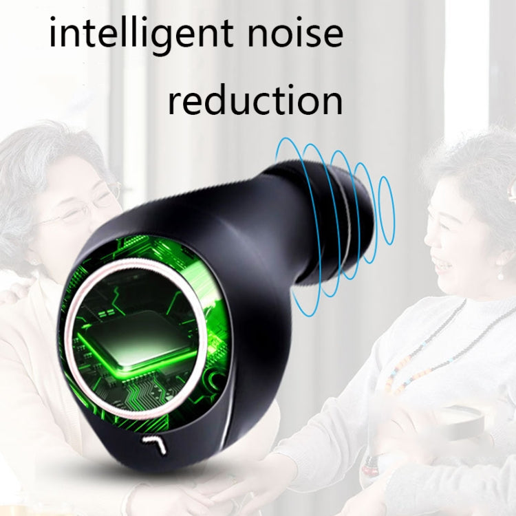 GM-305 Binaural Magnetic Rechargeable Hearing Aid Wireless Elderly Voice Amplifier (Flesh + Black) - Hearing Aids by PMC Jewellery | Online Shopping South Africa | PMC Jewellery