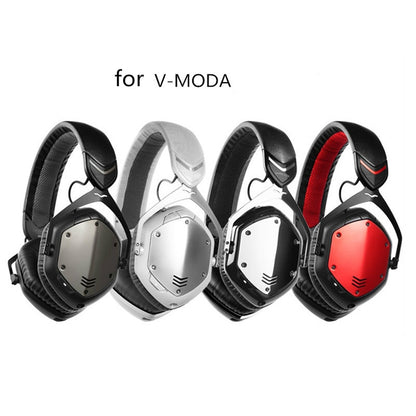 2 PCS Suitable for V-Moda LP/M100/LP2 Headest Sponge Cover Earmuffs, Colour: Black Black Net - Earmuff & Pad by PMC Jewellery | Online Shopping South Africa | PMC Jewellery