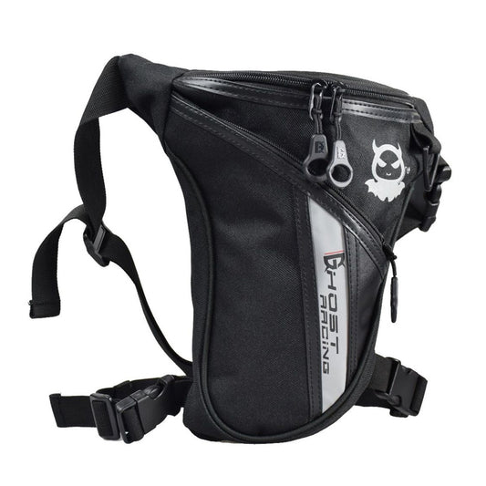 GHOST RACING GR-TB05 Motorcycle Leg Bag Knight Waist Bag Sports Outdoor Bag(Black) - Waist Bags by GHOST RACING | Online Shopping South Africa | PMC Jewellery