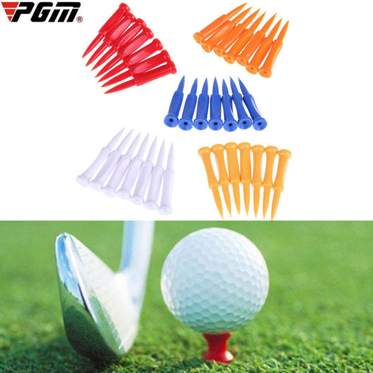 60 PCS PGM QT012 Golf Ribbon Needle Golf Plastic Ball TEE, Random Color Delivery, Specification: 37mm - Golf Accessories by PGM | Online Shopping South Africa | PMC Jewellery