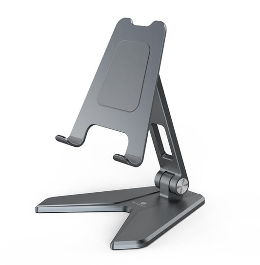 Boneruy P10 Aluminum Alloy Mobile Phone Tablet PC Stand,Style: Tablet Grey - Desktop Holder by BONERUY | Online Shopping South Africa | PMC Jewellery
