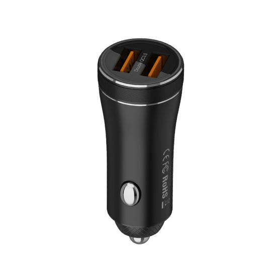 QIAKEY BK918 Dual Ports Fast Charge Car Charger - Car Charger by QIAKEY | Online Shopping South Africa | PMC Jewellery