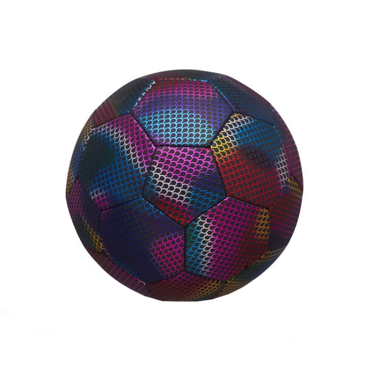 MILACHIC Night Light Football PU Opera Sewed School Training Football(No.4 Reflective Water Drops 5058) - Balls by MILACHIC | Online Shopping South Africa | PMC Jewellery