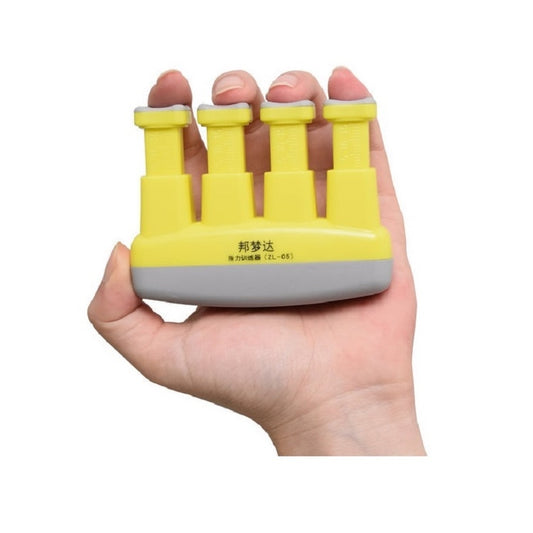 BangMengDa Finger Strength Training Device Rehabilitation Training Grip Strength Device(Yellow) - Corrector by BangMengDa | Online Shopping South Africa | PMC Jewellery