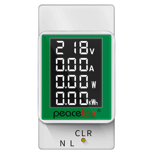 Peacefair PZEM-008 4 In 1 Multifunctional AC Digital Display Rail Monitor - Current & Voltage Tester by Peacefair | Online Shopping South Africa | PMC Jewellery