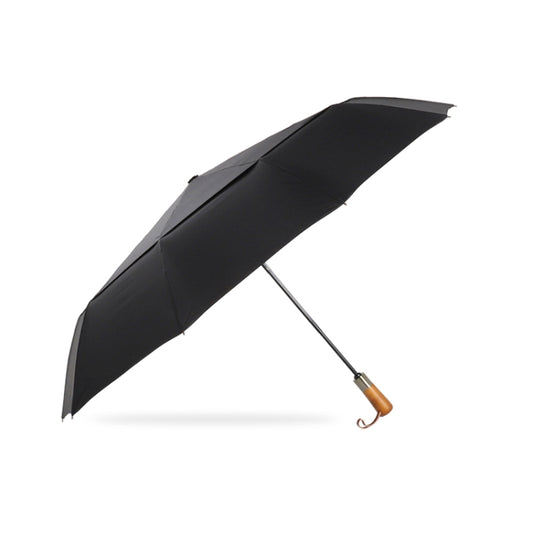 PARACHASE Ten-bone Double-layer Large Windproof Business Automatic Folding Umbrella(Black) - Umbrellas by PARACHASE | Online Shopping South Africa | PMC Jewellery