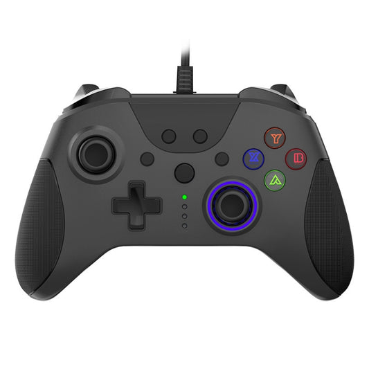 Ajazz AG110 Wired Vibration Sensing Gamepad For Xbox, Cable Length: 2m(Black) - Gamepad by Ajazz | Online Shopping South Africa | PMC Jewellery