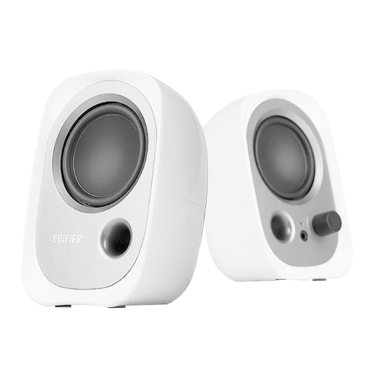 2 PCS Edifier R12U Subwoofer Mobile Phone Mini Desktop Computer USB Audio(White) -  by Edifier | Online Shopping South Africa | PMC Jewellery