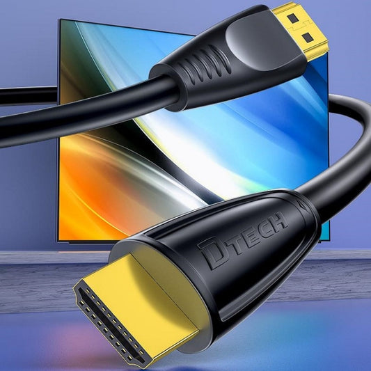 DTECH HDMI 2.0 HD Connection Cable 4K 60Hz Computer TV Connection Cable, Length: 1m - Cable by DTECH | Online Shopping South Africa | PMC Jewellery
