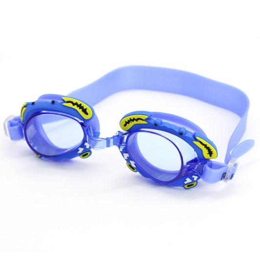 RUIHE 2 PCS Children Cute Cartoon Waterproof Anti-fog Swimming Goggles(Blue) - Swimming Glasses by RUIHE | Online Shopping South Africa | PMC Jewellery