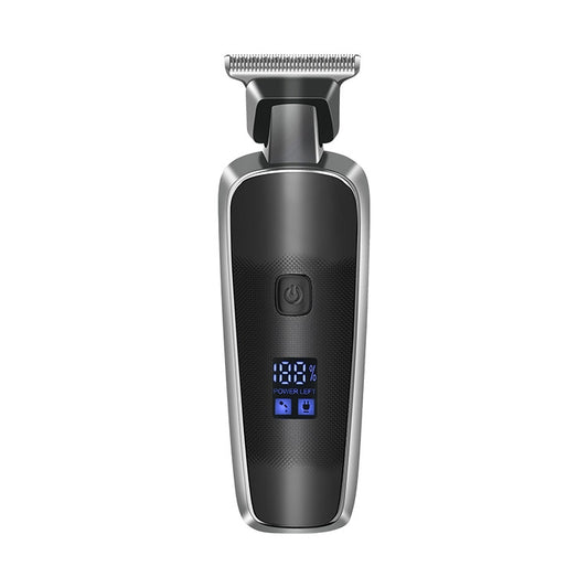 WMARK NG-204 Wireless LED Display Rechargeable Hair Clipper(Black) - Hair Trimmer by WMARK | Online Shopping South Africa | PMC Jewellery