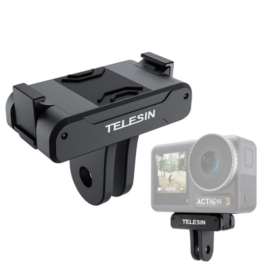 For DJI OSMO Action 3 TELESIN Magnetic Two Claw Adapter Action Camera Accessories -  by TELESIN | Online Shopping South Africa | PMC Jewellery
