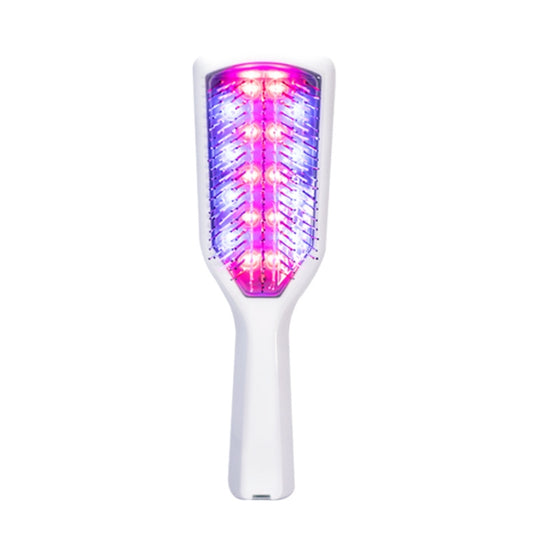 KAKUSAN KKS-203 Red Light Vibration Hair Comb Light Therapy Scalp Massage Instrument(White) - Hair Care by KAKUSAN | Online Shopping South Africa | PMC Jewellery
