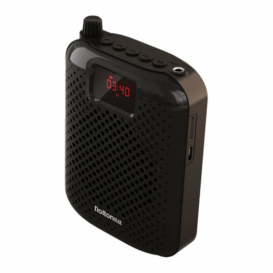 Rolton K500 Bluetooth Audio Speaker Megaphone Voice Amplifier Support FM TF Recording(Black) - Microphone by Rolton | Online Shopping South Africa | PMC Jewellery