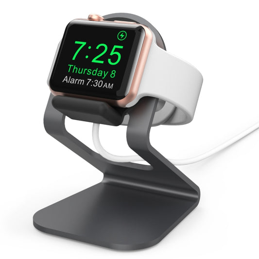 AhaStyle ST03 For Apple Watch Series Aluminum Alloy Stand Base(Black) -  by AhaStyle | Online Shopping South Africa | PMC Jewellery