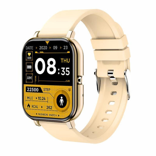 H10 1.69 inch Screen Bluetooth Call Smart Watch, Support Heart Rate/Blood Pressure/Sleep Monitoring, Color: Yellow - Smart Wear by PMC Jewellery | Online Shopping South Africa | PMC Jewellery