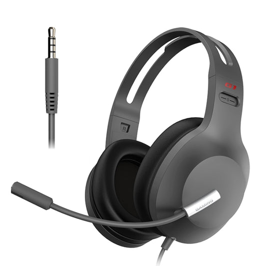 Edifier HECATE G1 Standard Edition Wired Gaming Headset with Anti-noise Microphone, Cable Length: 1.3m(Gray) - Multimedia Headset by Edifier | Online Shopping South Africa | PMC Jewellery
