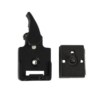 BEXIN Tripod Head Quick Release Plate Holder For Manfrotto 200PL-14(Black) - Quick Release Plate by BEXIN | Online Shopping South Africa | PMC Jewellery