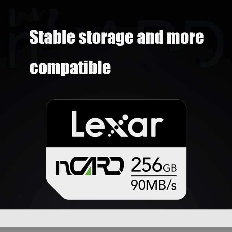 Lexar nCARD 256GB Memory Card Mobile Phone Expansion NM Card - Micro SD Card by Lexar | Online Shopping South Africa | PMC Jewellery