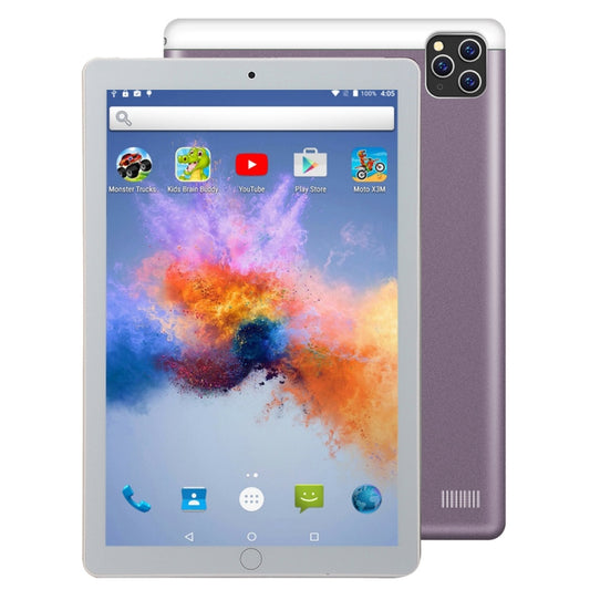 BDF A10 3G Phone Call Tablet PC, 10 inch, 2GB+32GB, Android 9.0, MTK8321 Octa Core Cortex-A7, Support Dual SIM & Bluetooth & WiFi & GPS, EU Plug(Purple) - BDF by BDF | Online Shopping South Africa | PMC Jewellery
