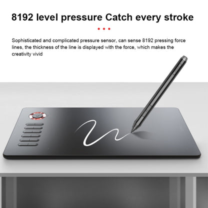 VEIKK A15PRO 10x6 inch 5080 LPI Type-C Interface Smart Touch Electronic Graphic Tablet (Blue) -  by VEIKK | Online Shopping South Africa | PMC Jewellery | Buy Now Pay Later Mobicred