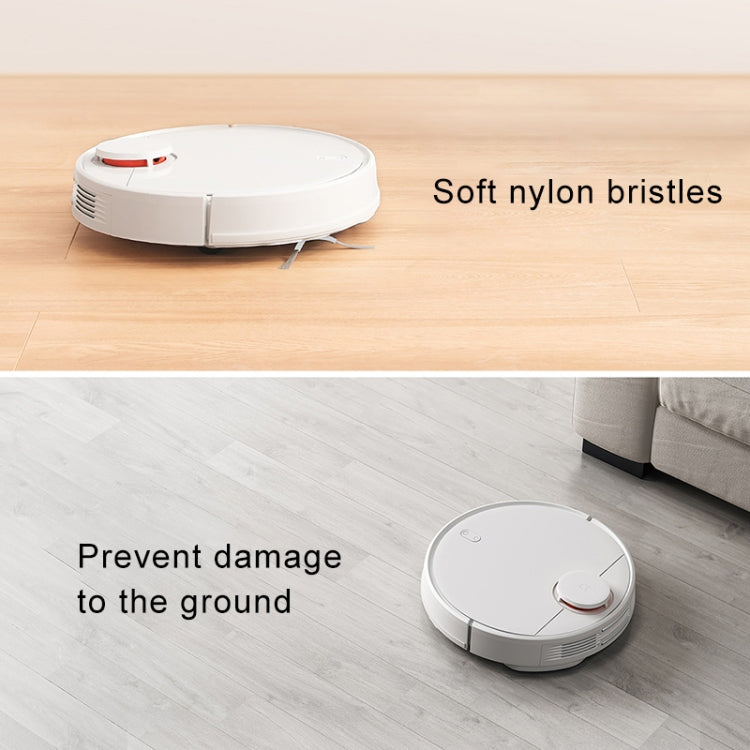 2 PCS Original Xiaomi Mijia Cleaning Robot (CA0579) High Speed Side Brush (Black) - Other Accessories by Xiaomi | Online Shopping South Africa | PMC Jewellery | Buy Now Pay Later Mobicred