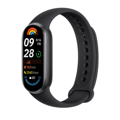 [HK Warehouse] Original Xiaomi Smart Band 9 Global 1.62 inch AMOLED Screen 5ATM Waterproof Smart Watch, Support Blood Oxygen / Heart Rate Monitor (Black) - Wearable Devices by Xiaomi | Online Shopping South Africa | PMC Jewellery | Buy Now Pay Later Mobicred