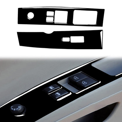 For Nissan 350Z 2003-2005 2pcs Car Window Lift Decorative Sticker, Right Drive - Car Interior Mouldings by PMC Jewellery | Online Shopping South Africa | PMC Jewellery | Buy Now Pay Later Mobicred