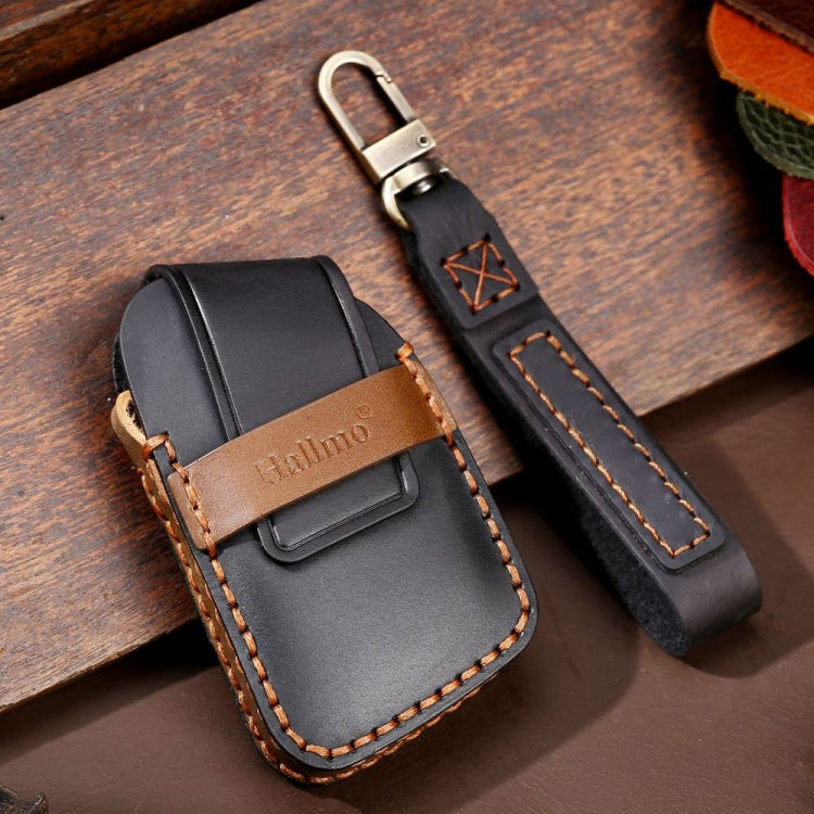 For Cadillac / CT5 / CT6 / XT6 C088 Car Key Leather Protective Case (Black) - Car Key Cases by PMC Jewellery | Online Shopping South Africa | PMC Jewellery | Buy Now Pay Later Mobicred