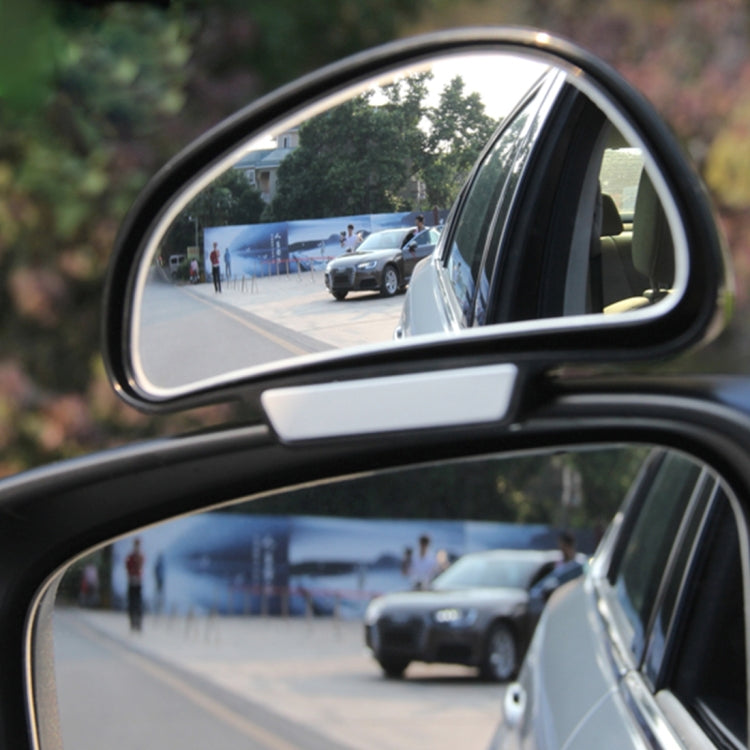 3R-091 Car Blind Spot Left Rear View Wide Angle Adjustable Mirror(Black) - Convex Mirror & Accessories by 3R | Online Shopping South Africa | PMC Jewellery | Buy Now Pay Later Mobicred