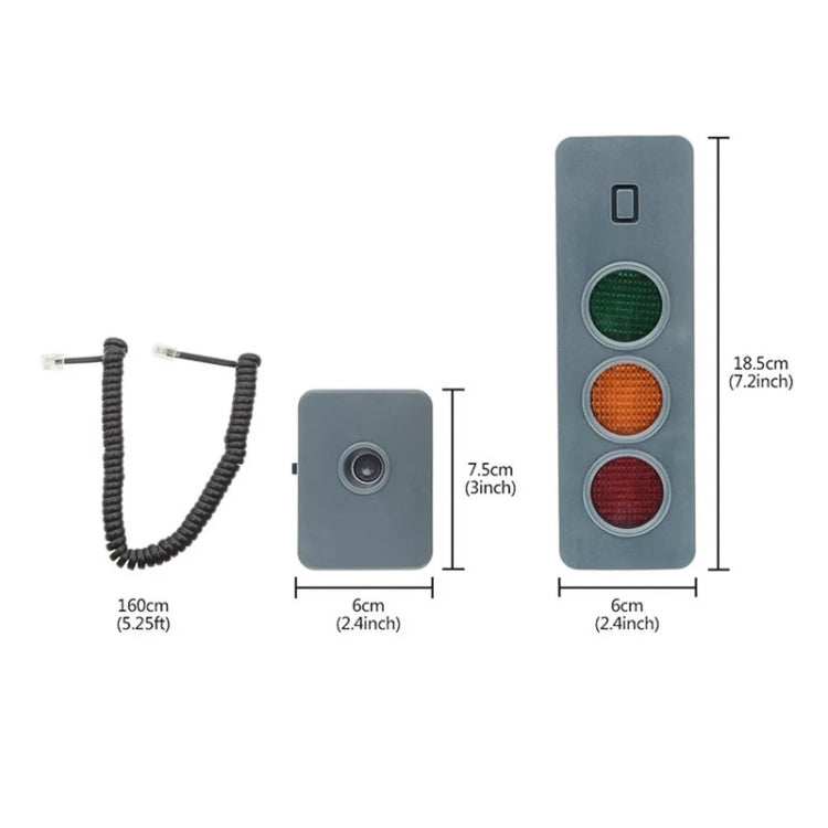 Car LED Traffic Light Anti-collision Smart Parking Device - Reflective Material by PMC Jewellery | Online Shopping South Africa | PMC Jewellery | Buy Now Pay Later Mobicred