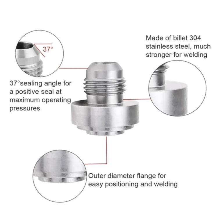 AN16 Car Oil Pipe Joint Breathable Pot Connector - Engine Repair Tools by PMC Jewellery | Online Shopping South Africa | PMC Jewellery | Buy Now Pay Later Mobicred