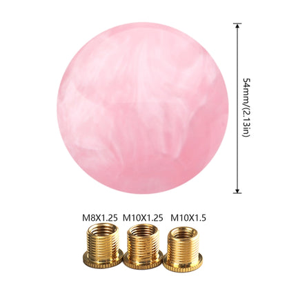 Car Modified Marble Star Gear Head Shifter Cover with Adapter (Pink) - Shift Knob by PMC Jewellery | Online Shopping South Africa | PMC Jewellery | Buy Now Pay Later Mobicred