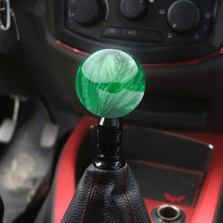 Car Modified Marble Star Gear Head Shifter Cover with Adapter (Green) - Shift Knob by PMC Jewellery | Online Shopping South Africa | PMC Jewellery | Buy Now Pay Later Mobicred