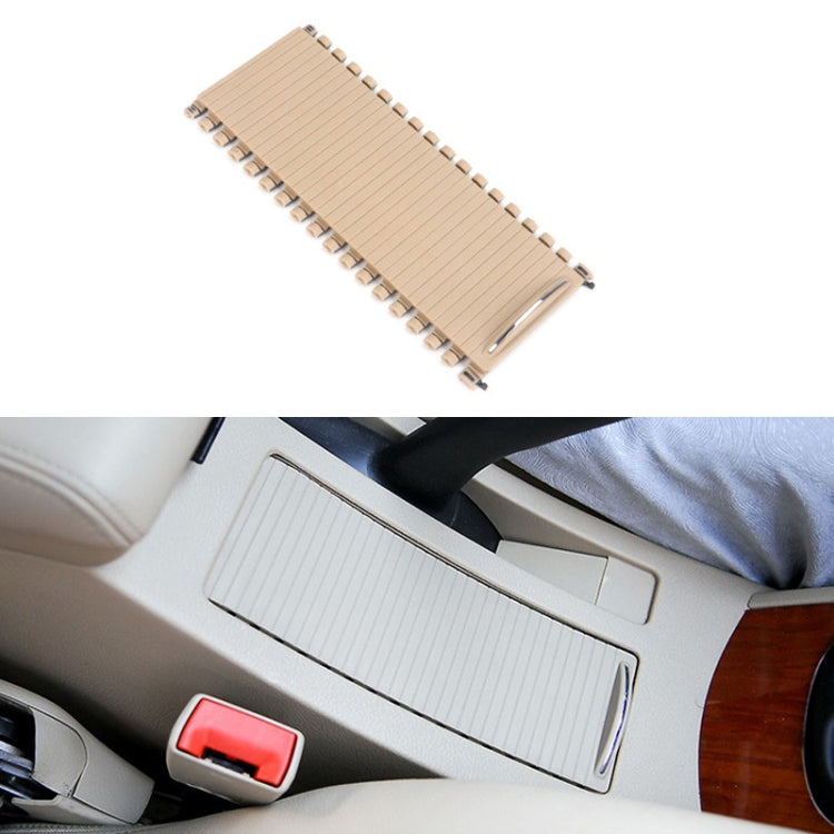 For Buick Excelle 2004-2012 Left-hand Drive Car Center Console Water Cup Holder Cover BKKYLL (Beige) - Stowing Tidying by PMC Jewellery | Online Shopping South Africa | PMC Jewellery | Buy Now Pay Later Mobicred