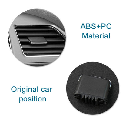 For Lexus ES240 / ES350 Left-hand Drive Car Rear Row Air Conditioning Air Outlet Paddle 55660-33210(Black) - Air Conditioning System by PMC Jewellery | Online Shopping South Africa | PMC Jewellery | Buy Now Pay Later Mobicred