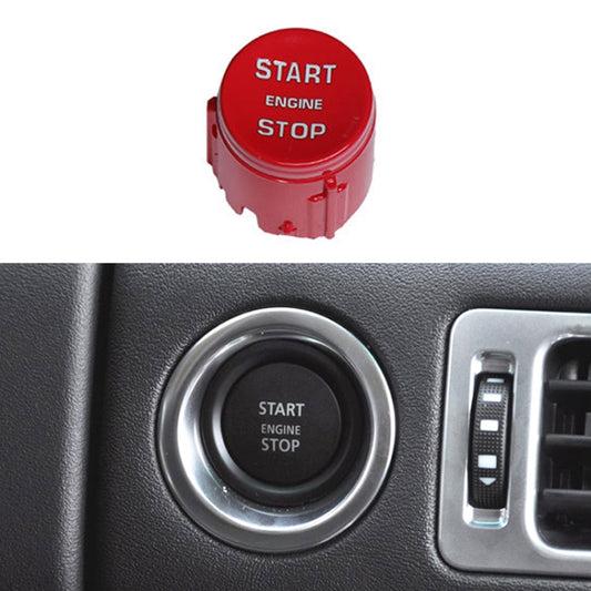 One-key Start Engine Stop Switch Button for Land Rover Range Rover / Discovery, Left Driving(Red) - Car Switches by PMC Jewellery | Online Shopping South Africa | PMC Jewellery | Buy Now Pay Later Mobicred