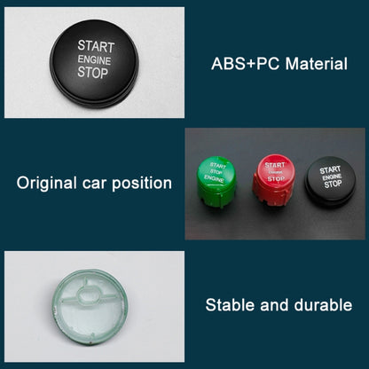 One-key Start Engine Stop Switch Button for Land Rover Range Rover Executive, Left Driving (Green) - Car Switches by PMC Jewellery | Online Shopping South Africa | PMC Jewellery | Buy Now Pay Later Mobicred